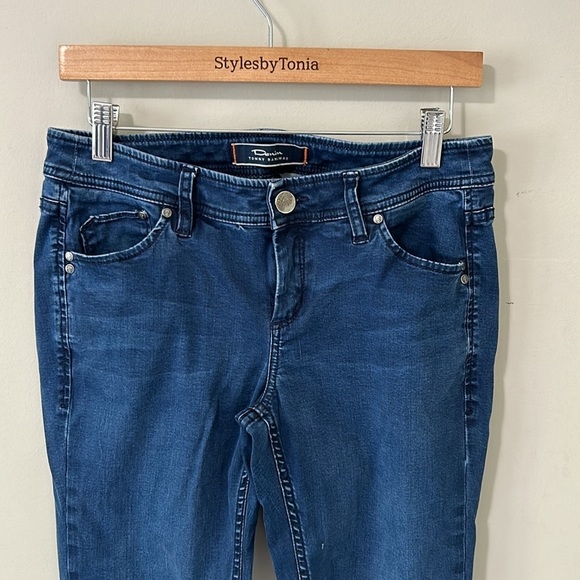 Tommy Bahama Jean Womens Afton Denim Skinny Stretch Mid Rise Pant Sz 6 - Picture 3 of 14